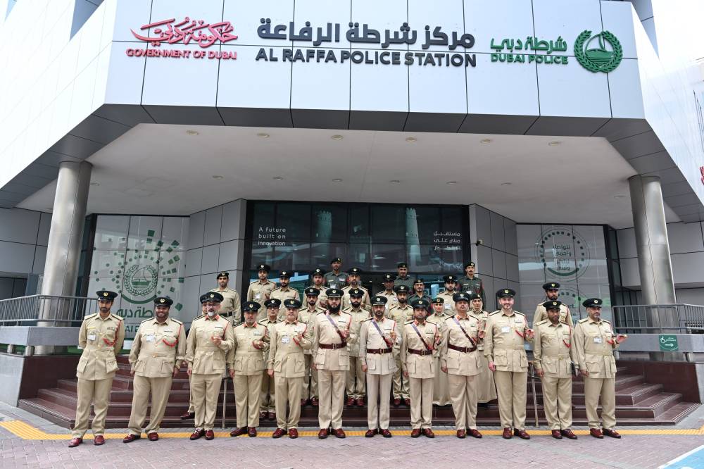 مركز شرطة «الرفاعة» يحقق 98.4% في التغطية الأمنية