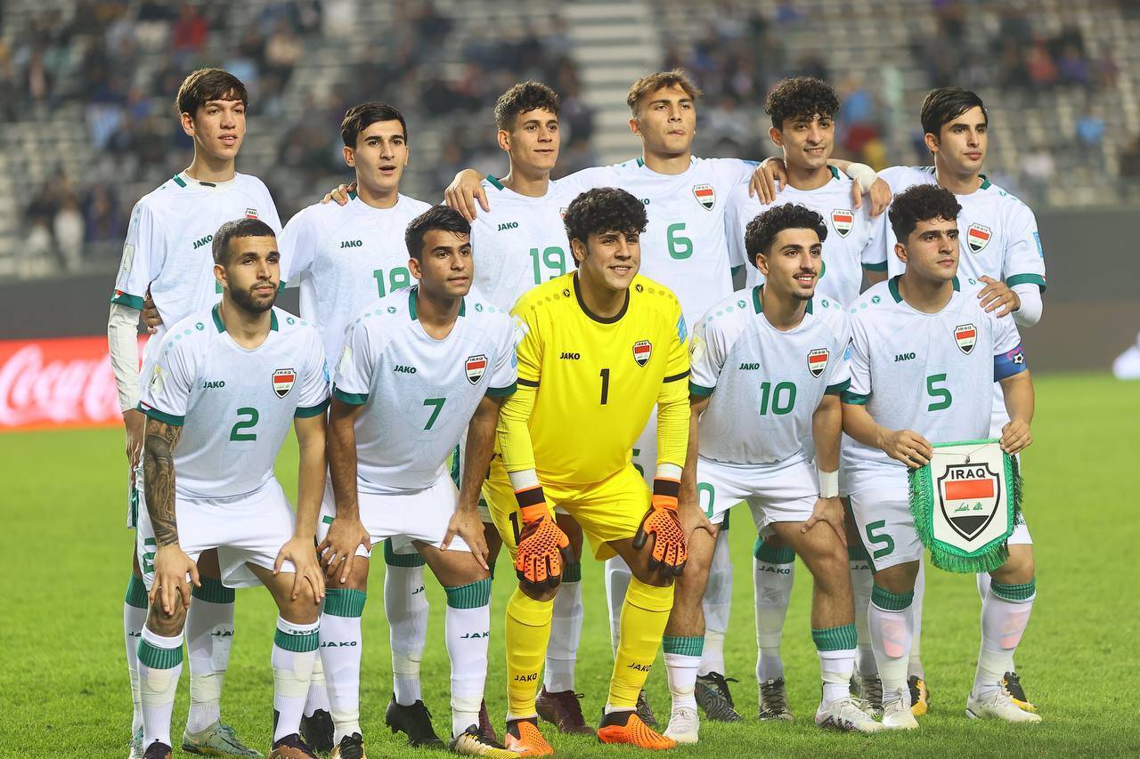 بداية قاسية لشباب العراق في المونديال