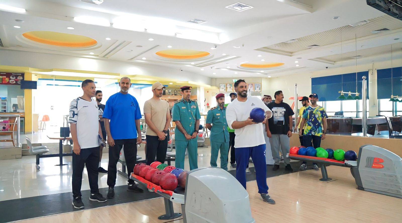 خلال انطلاق منافسات البطولة