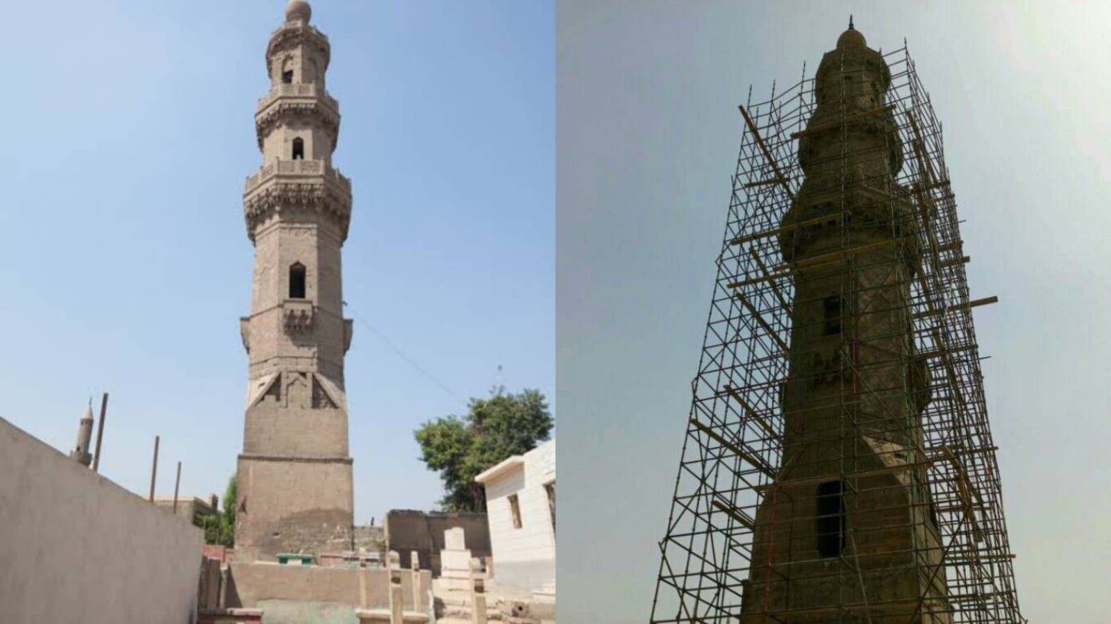 بعد تصاعد الانتقادات.. مصر تنفي هدم مئذنة عمرها 700 عام
