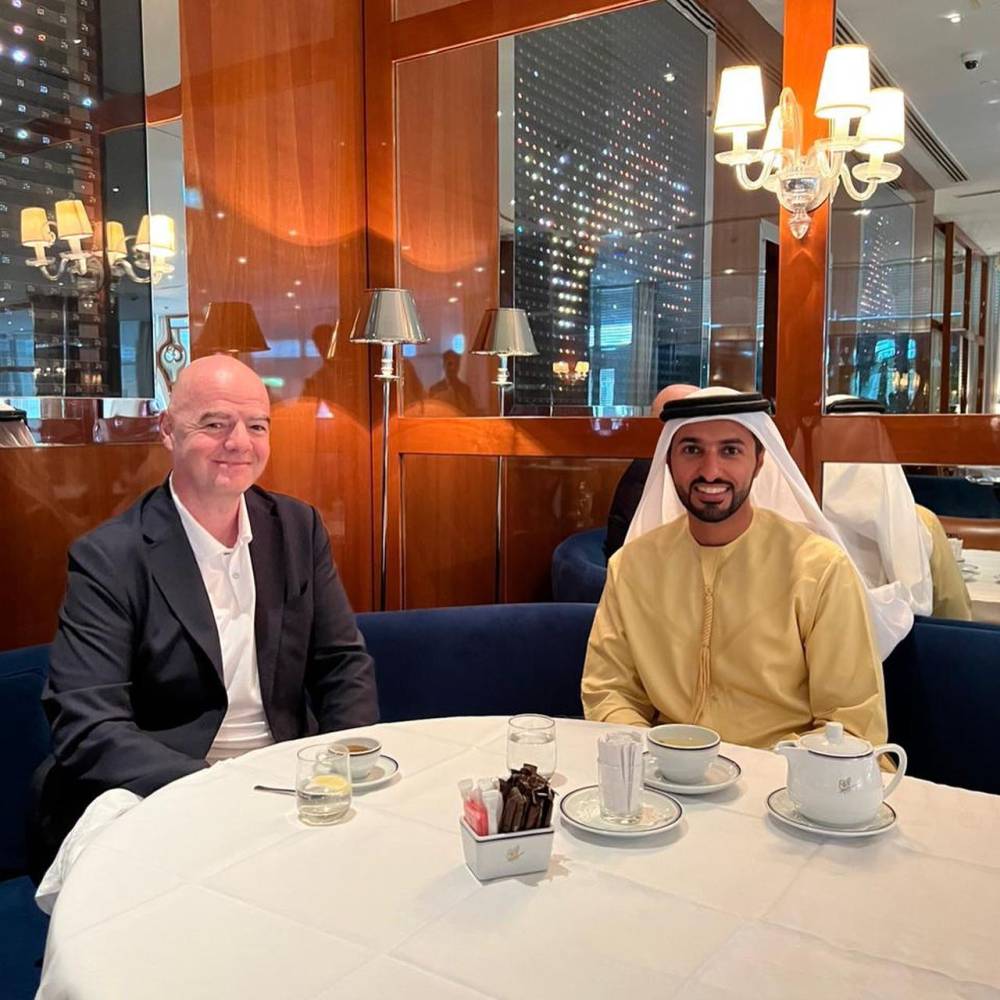 راشد بن حميد وإنفانتينو