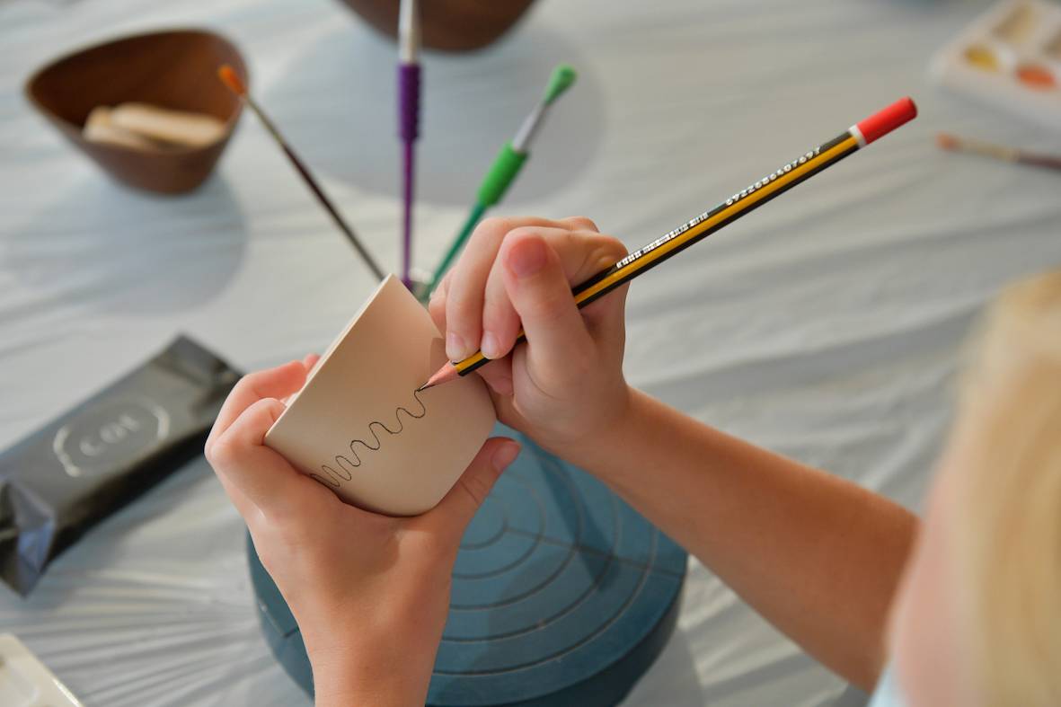 من أنشطة النادي الصيفي بالمنصة