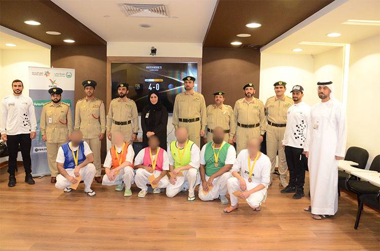 شرطة دبي تختتم بطولة «الروح الإيجابية» لنزلاء المؤسسات العقابية
