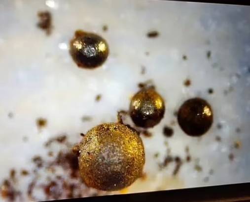 الكرات المستخرجة