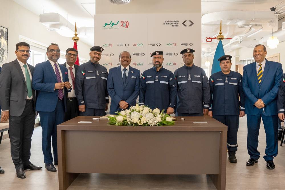 خطط توعوية مشتركة بين «دفاع مدني أبوظبي» و«اللولو»