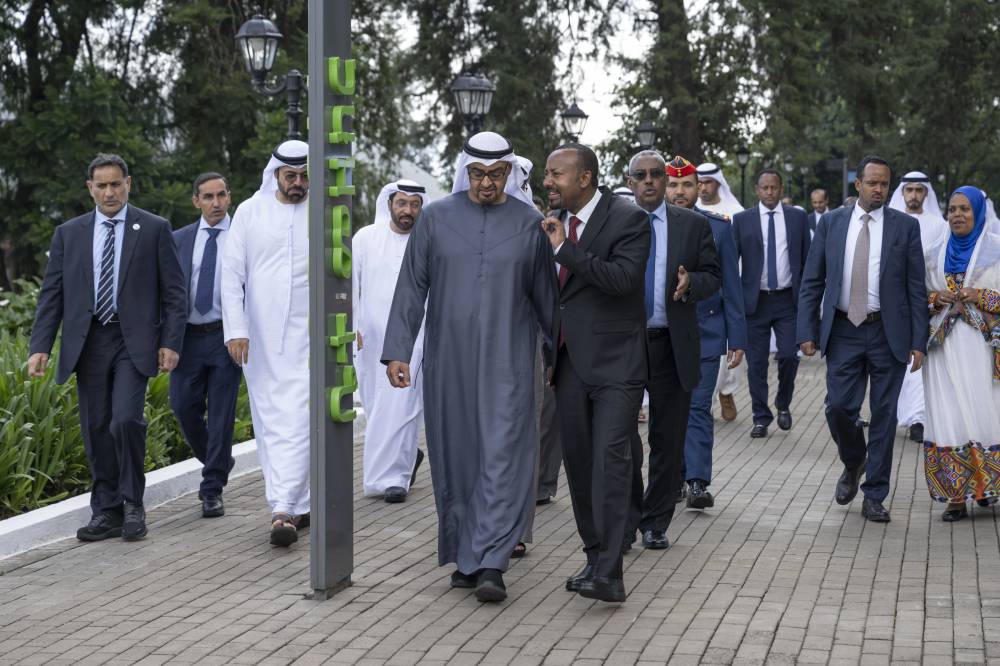 الإعلام الإثيوبي: زيارة محمد بن زايد تعكس قوة العلاقات بمختلف المجالات