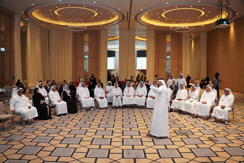 جانب من الورشة لقيادات الجهات الحكومية 