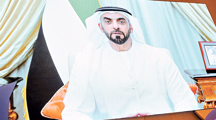  مغير الخييلي وجانب من الحضور 