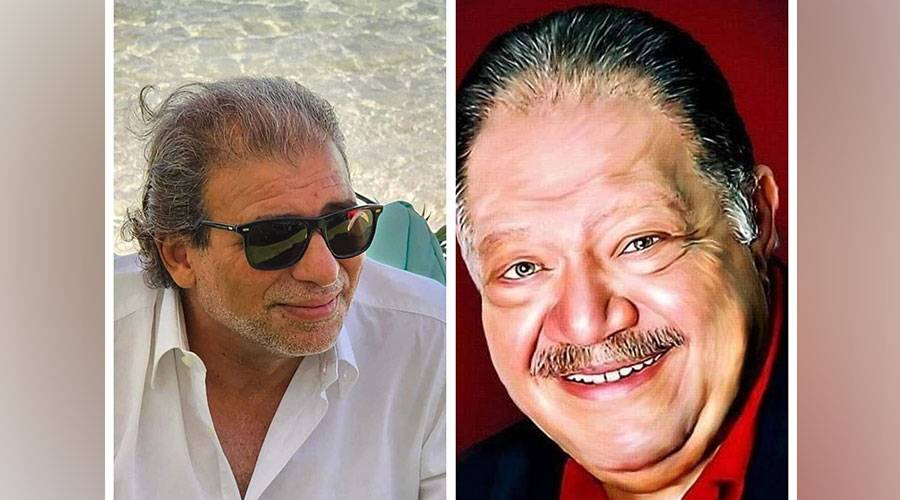  يحيي الفخراني وخالد يوسف 
