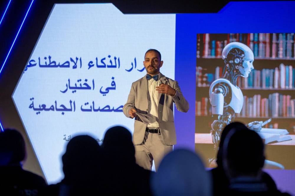 ورش عمل أثناء معرض التخصصات