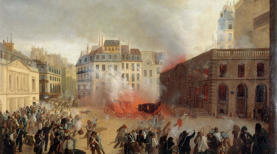 الهجوم على القصر الملكي الفرنسي عام 1848 