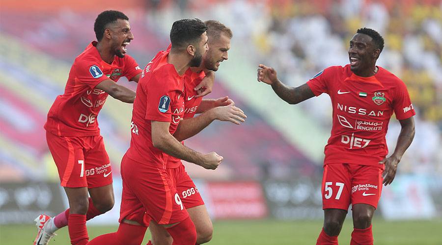 شباب الأهلي والوصل كرة قدم - كأس مصرف أبوظبي تصوير يوسف الامير