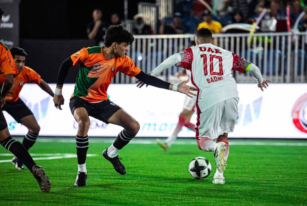 الإمارات تواجه كازاخستان بمونديال كرة القدم المصغرة