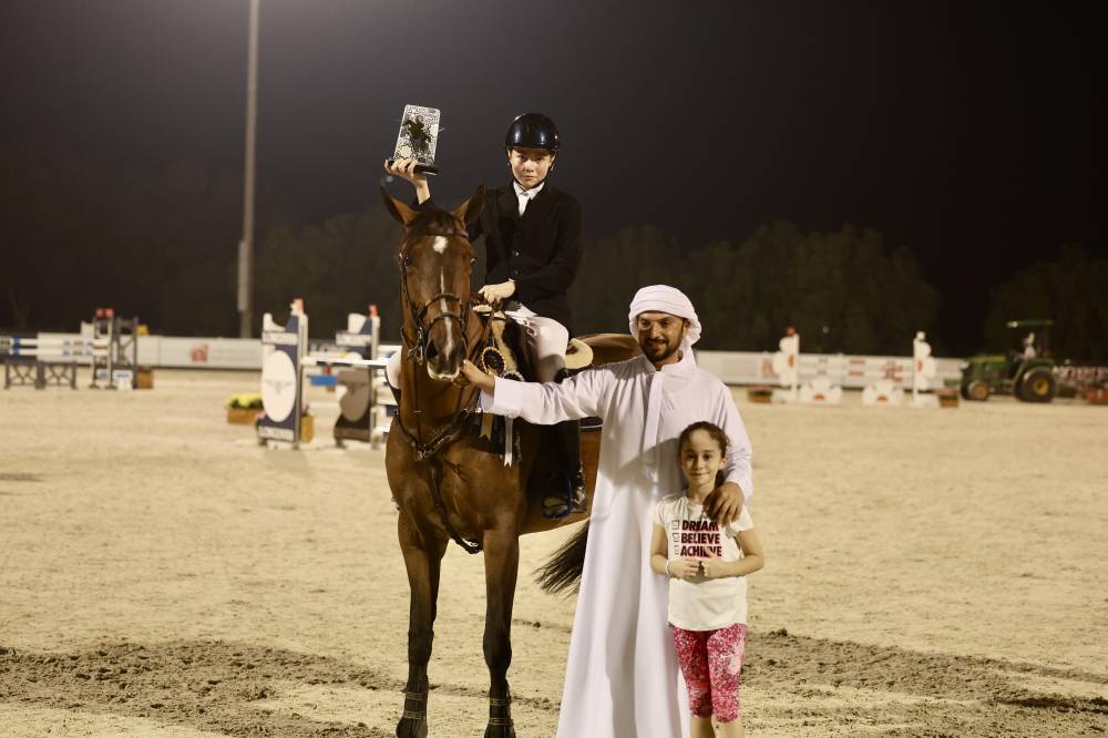 خلال تتويج الفارس ليث غريب