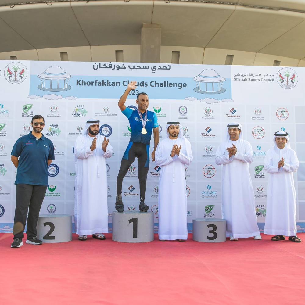 خلال تتويج الفائزين