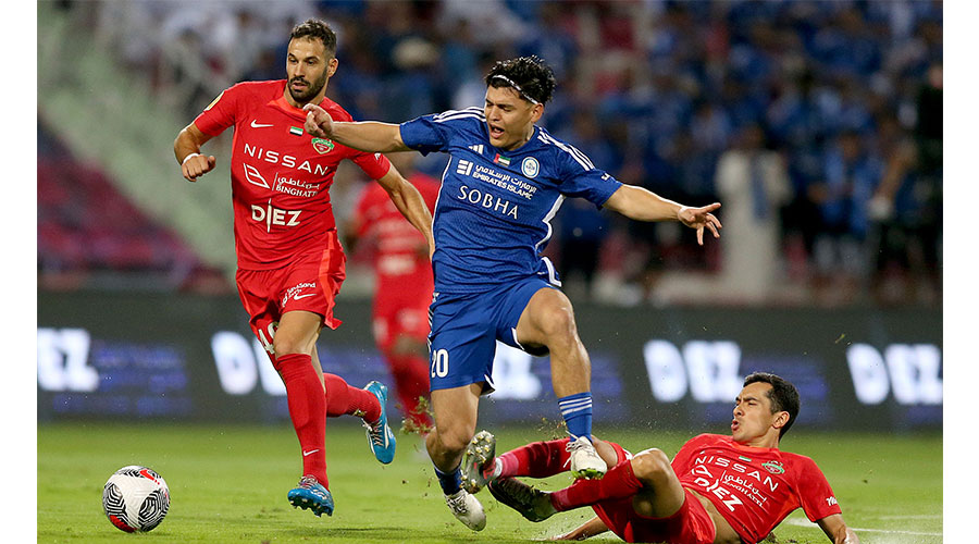  شباب الأهلي والنصر بدوري أدنوك لكرة القدم تصوير: (( هيثم الخاتم )) 