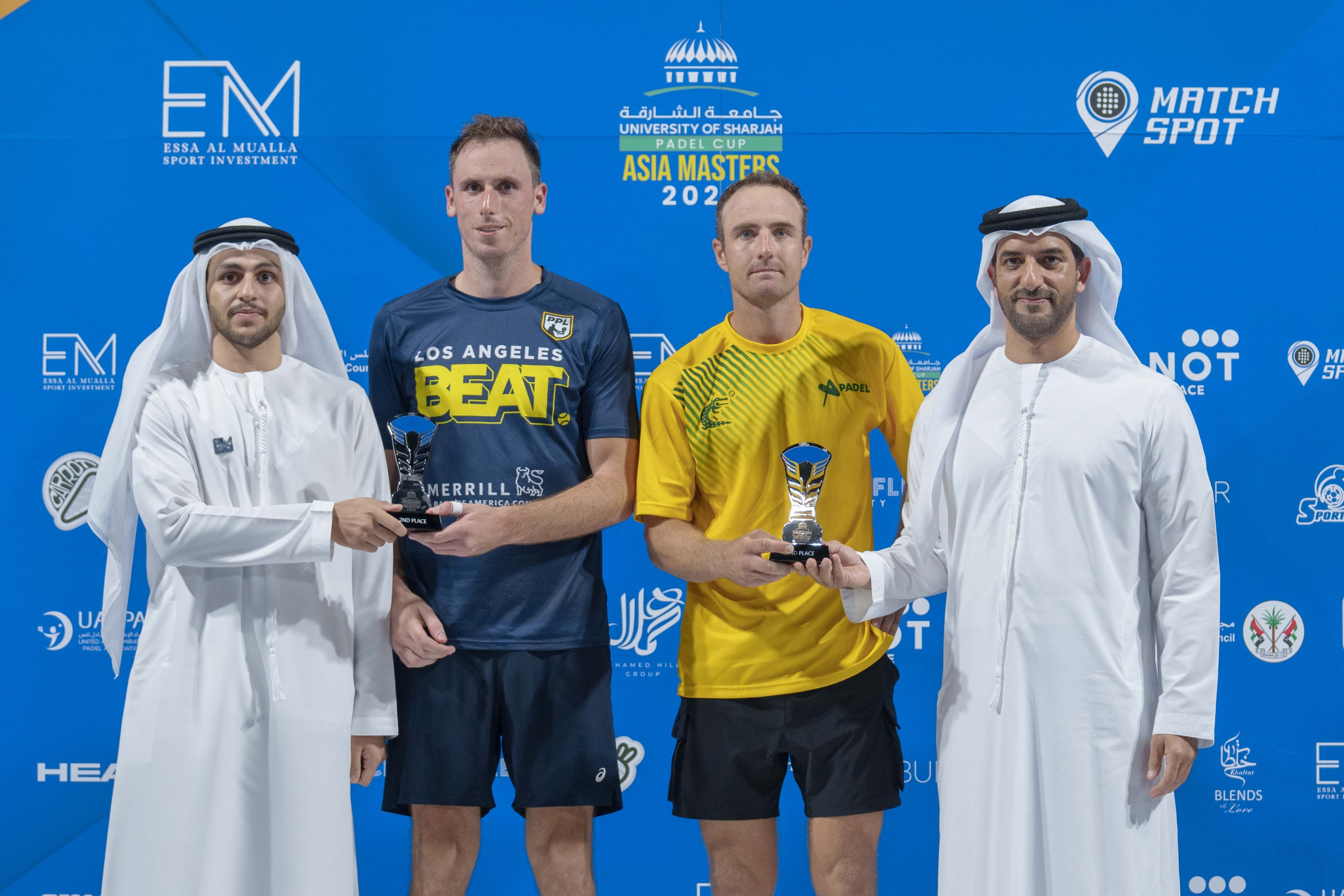 سلطان بن أحمد يتوج المنتخب الياباني بكأس أبطال آسيا للبادل في نسختها الأولى