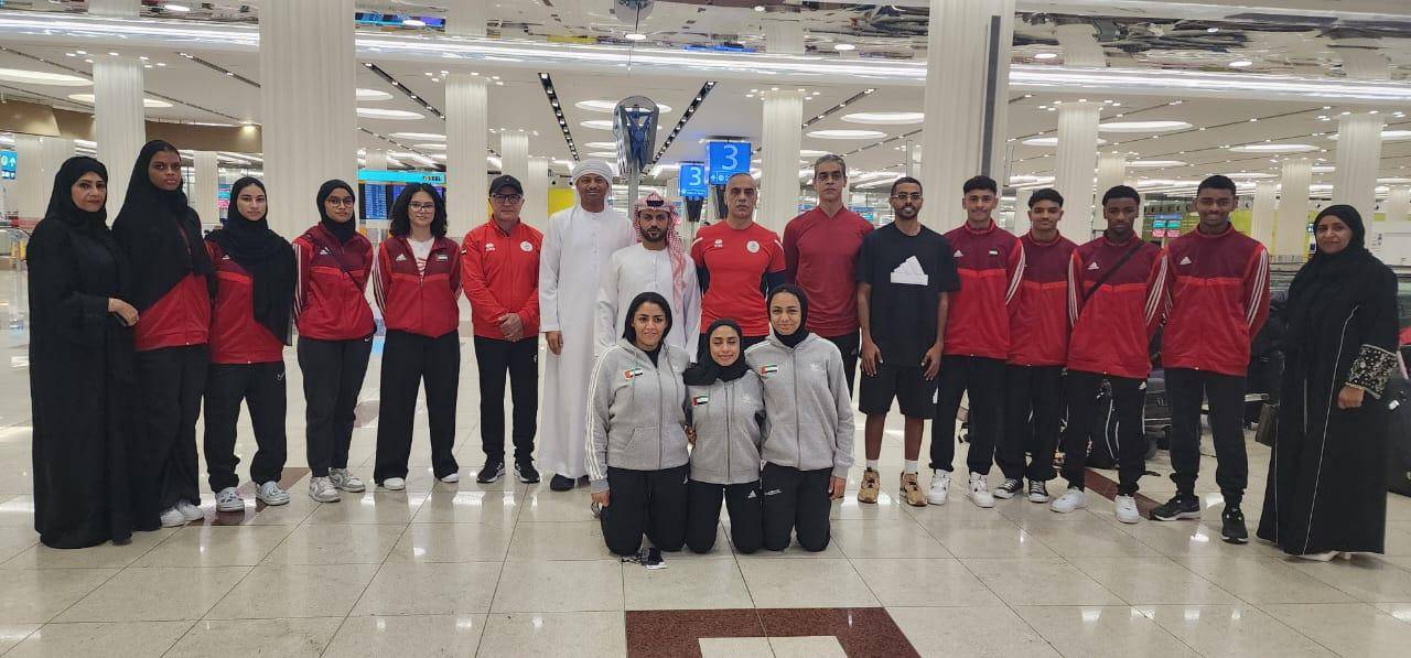 بعثة منتخب الكاراتيه