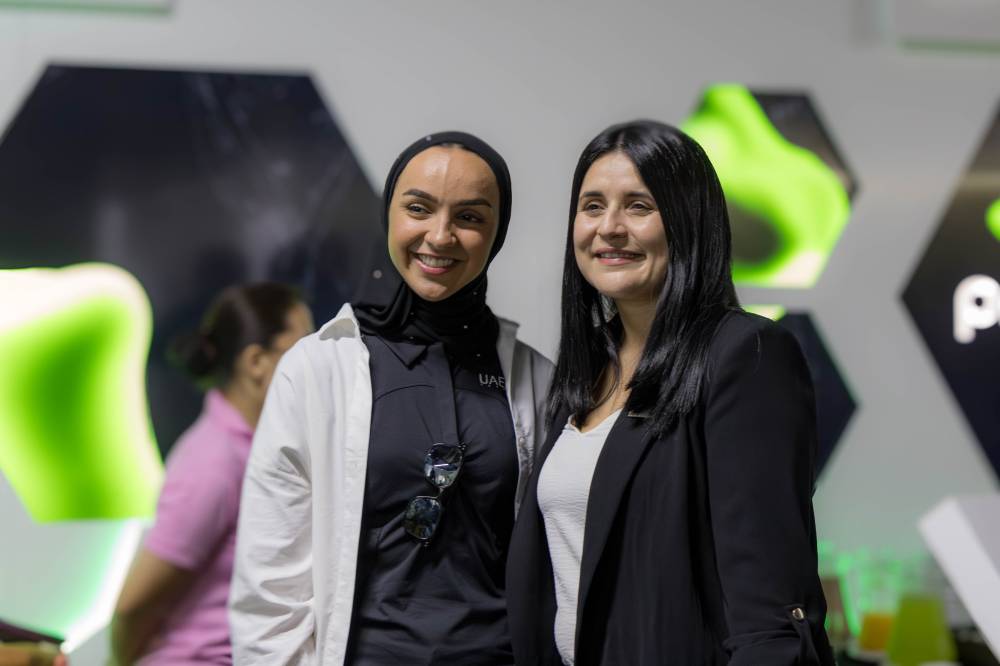 ماريا  كاميلا جارسيا مع صفية الصايغ