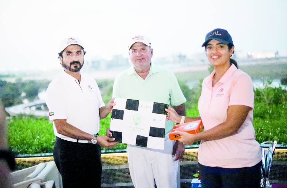 خلال تتويج علياء العمادي