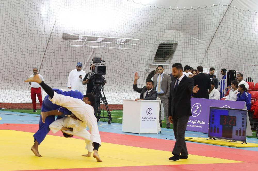 من مباريات الجودو المحلية