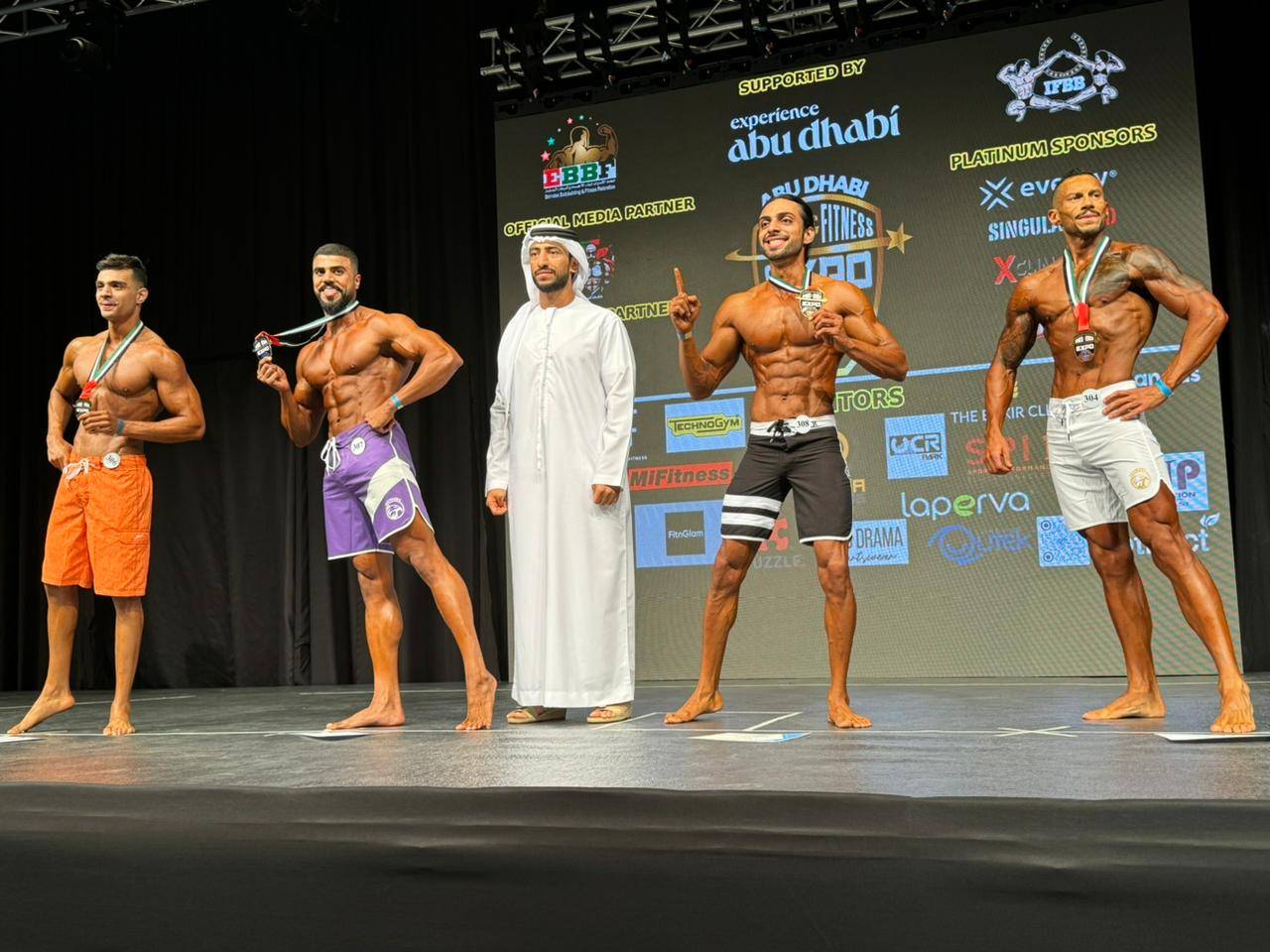 عبدالله الشرقي مع الفائزين