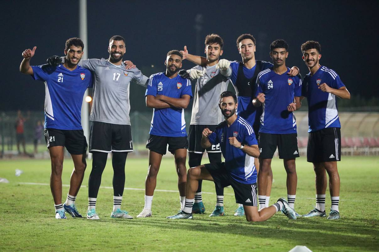 المنتخب الأولمبي يبدأ معسكره الداخلي في عجمان