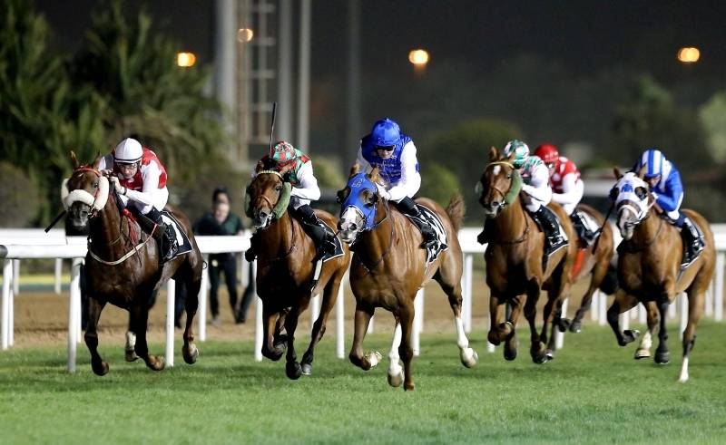 من منافسات سابقة في مضمار أبوظبي