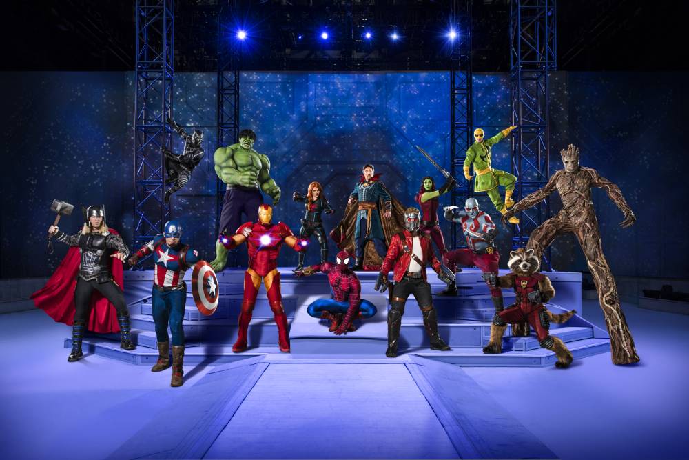 17 عرضاً حياً لـ«عالم مارفل» بدبي في يناير