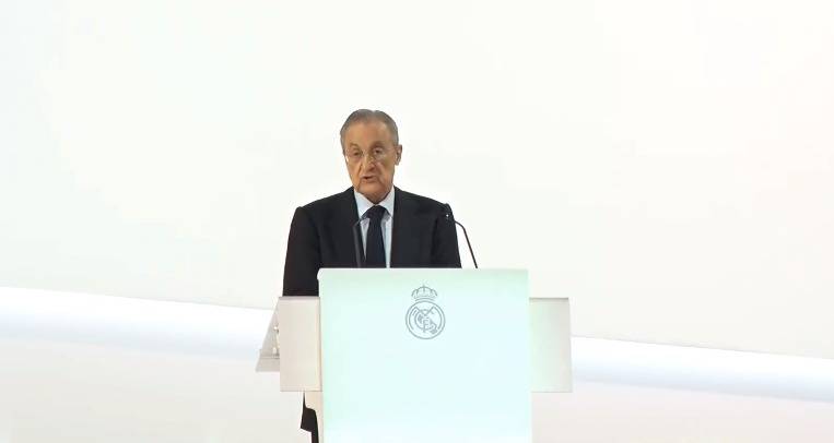 بيريز يهاجم الجميع: رابطة الدوري تريد تدمير ريال مدريد ولا غنى عن السوبر الأوروبي