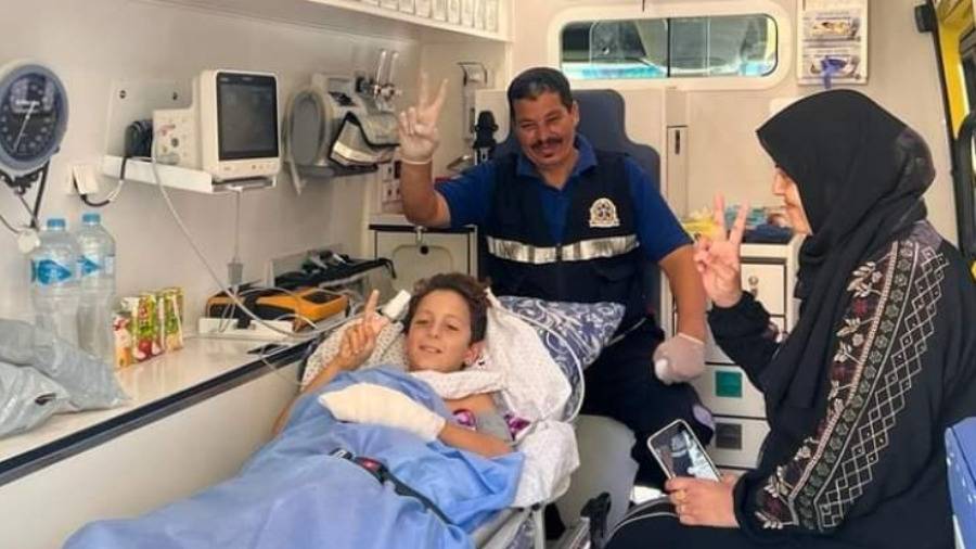 السيسي يوجه بعلاج طفل فلسطيني بأحد المستشفيات المصرية