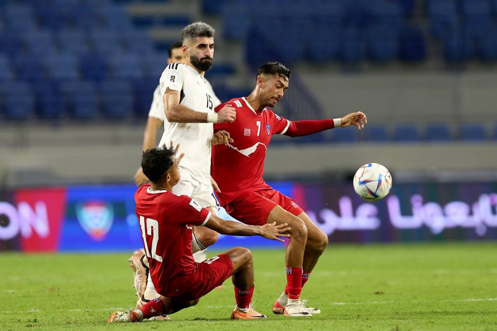 مباراة الإمارات ونيبال في التصفيات المؤهلة لكأس العالم تصوير يوسف الامير