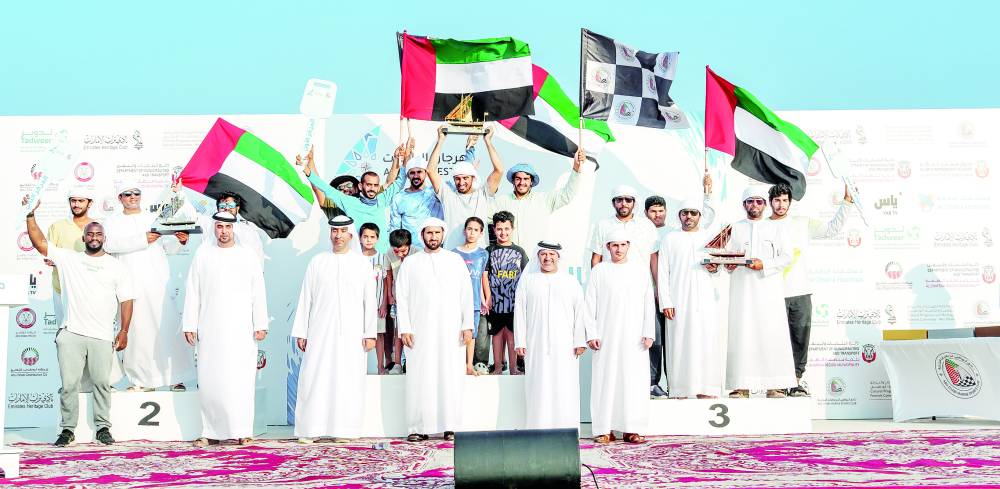 خلال تتويج أبطال السباق