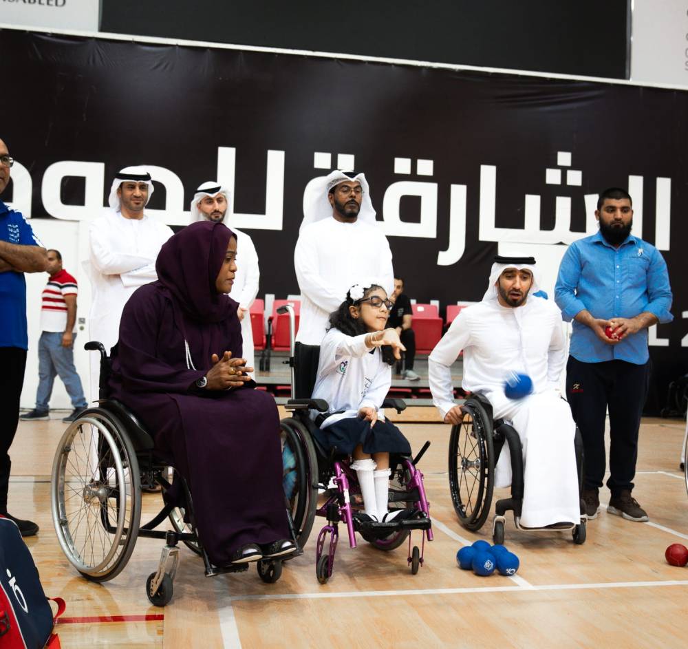 يوم رياضي ناجح لطلاب مدينة الشارقة للخدمات الإنسانية