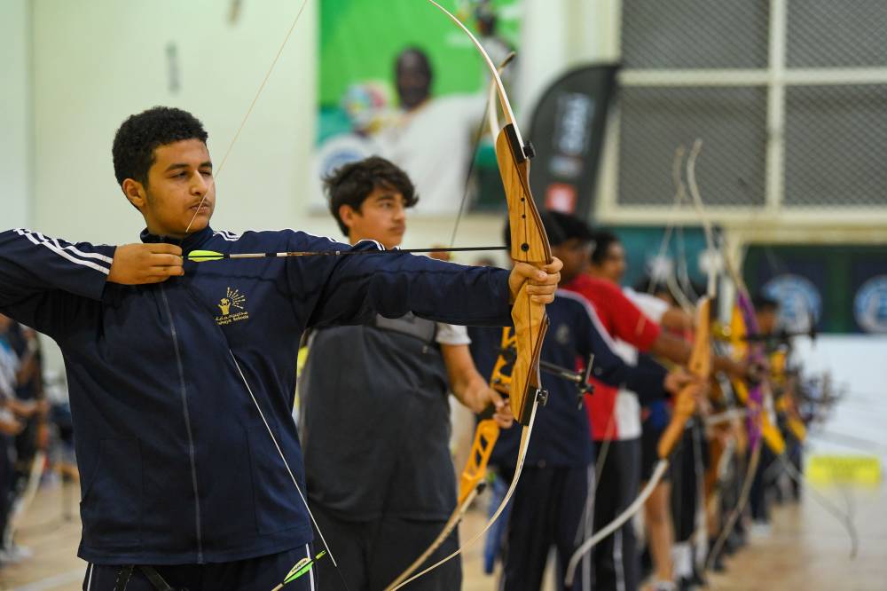 منافسات قوية في بطولة القوس والسهم