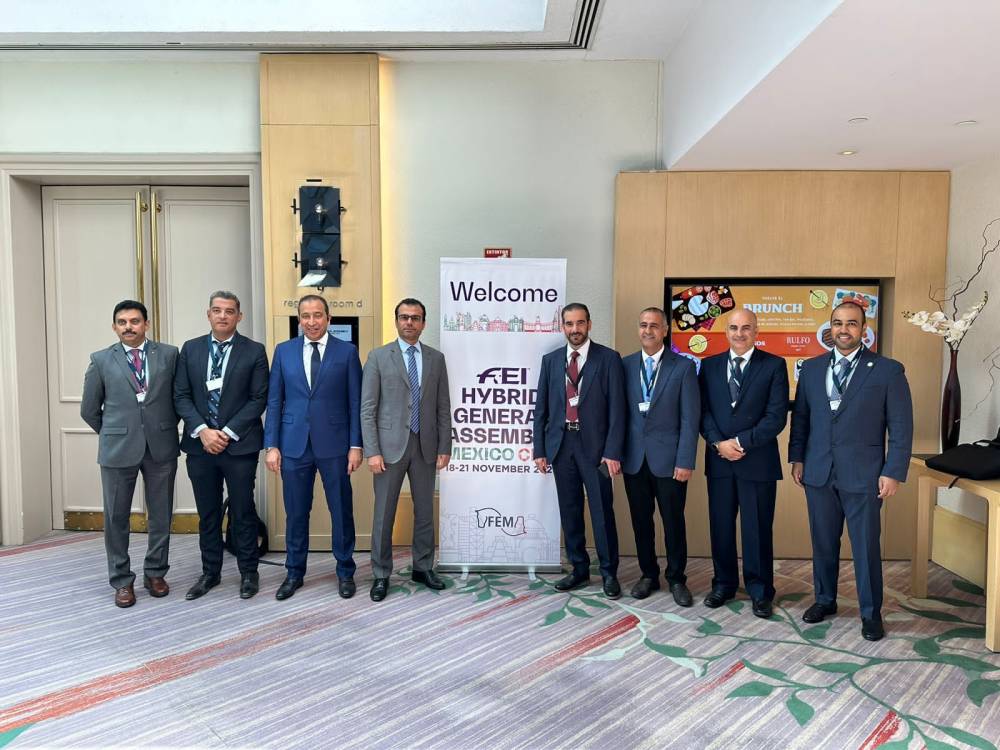 مناصب دولية لاتحاد الفروسية