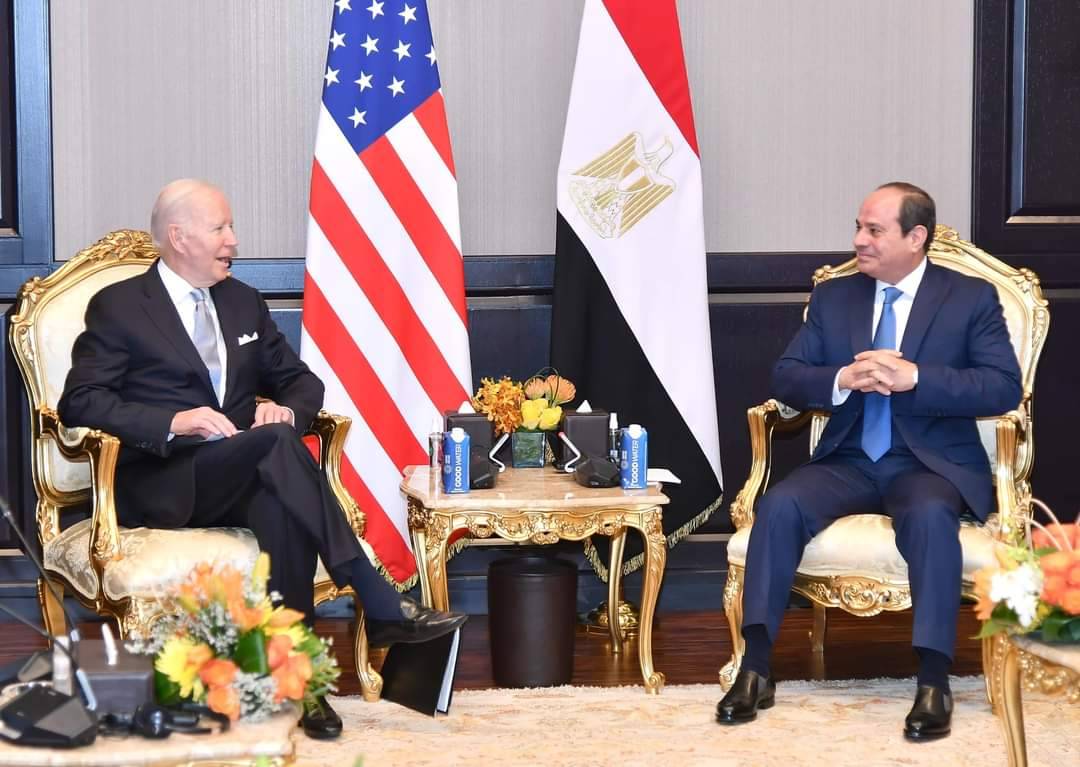 صورة أرشيفية للرئيس المصري والرئيس الأمريكي