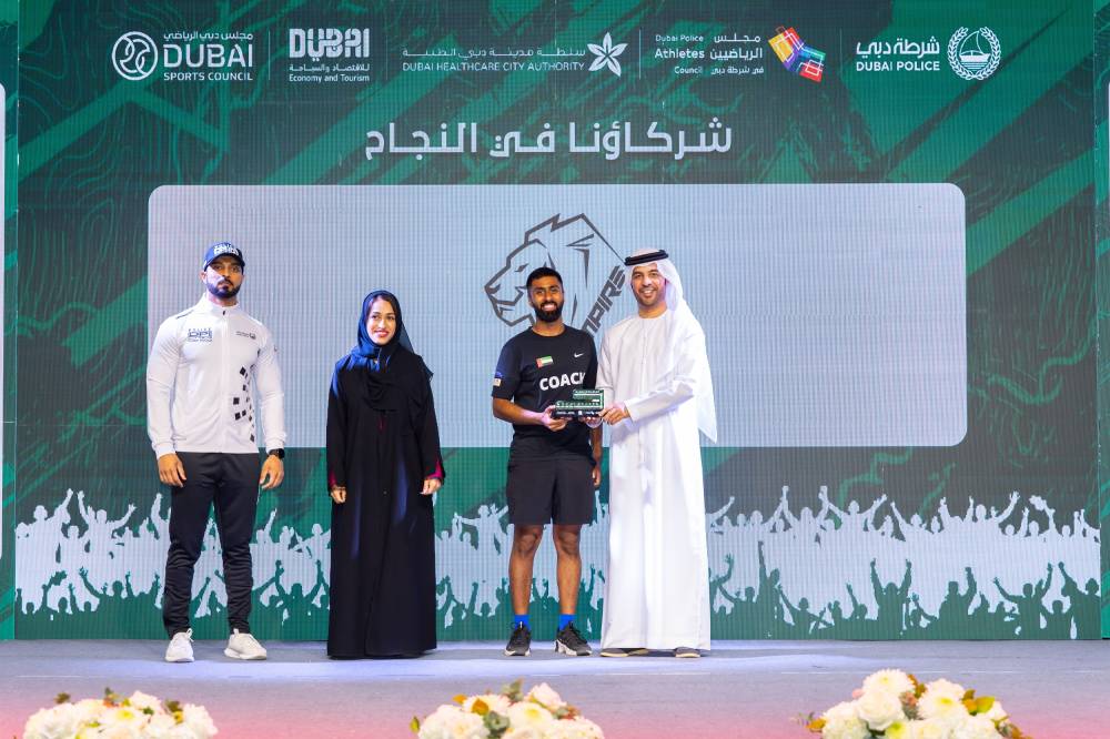 شرطة دبي تختتم فعاليات مبادرة القافلة الرياضية الخاصة بتحدي اللياقة