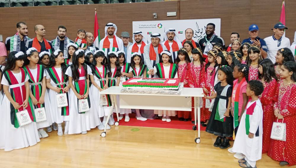 بوهندي مع المشاركين بعيد الاتحاد