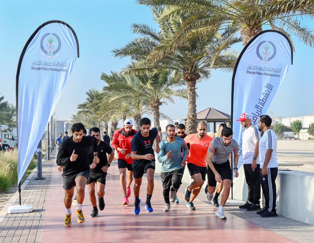 «أكواثلون شرطة الشارقة» تخطف الأضواء في نسختها الأولى