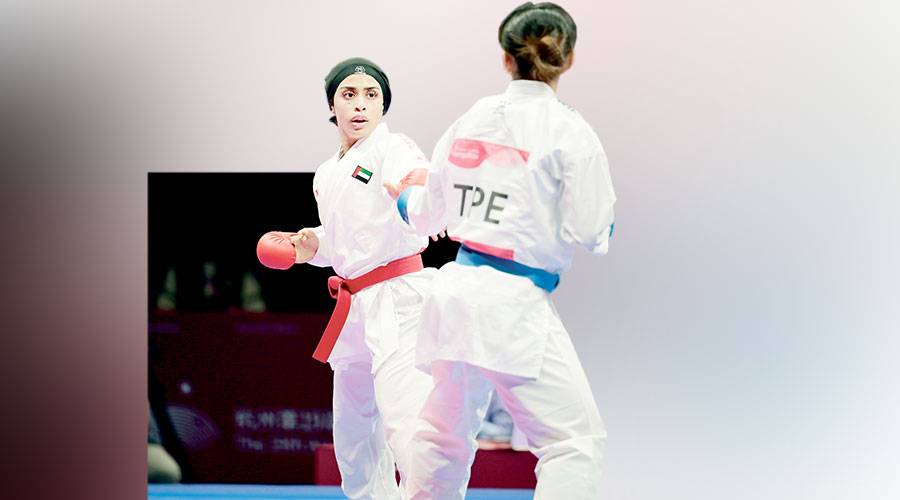 من مباريات حوراء العجمي في آسياد هانغتشو الأخيرة
