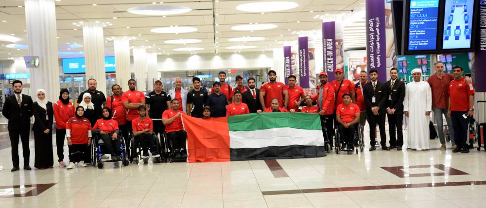 بعثة أصحاب الهمم في لقطة تذكارية