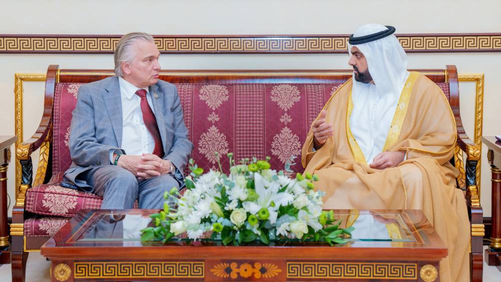 محمد الشرقي يستقبل وزير الخارجية وشؤون العبادة في كوستاريكا