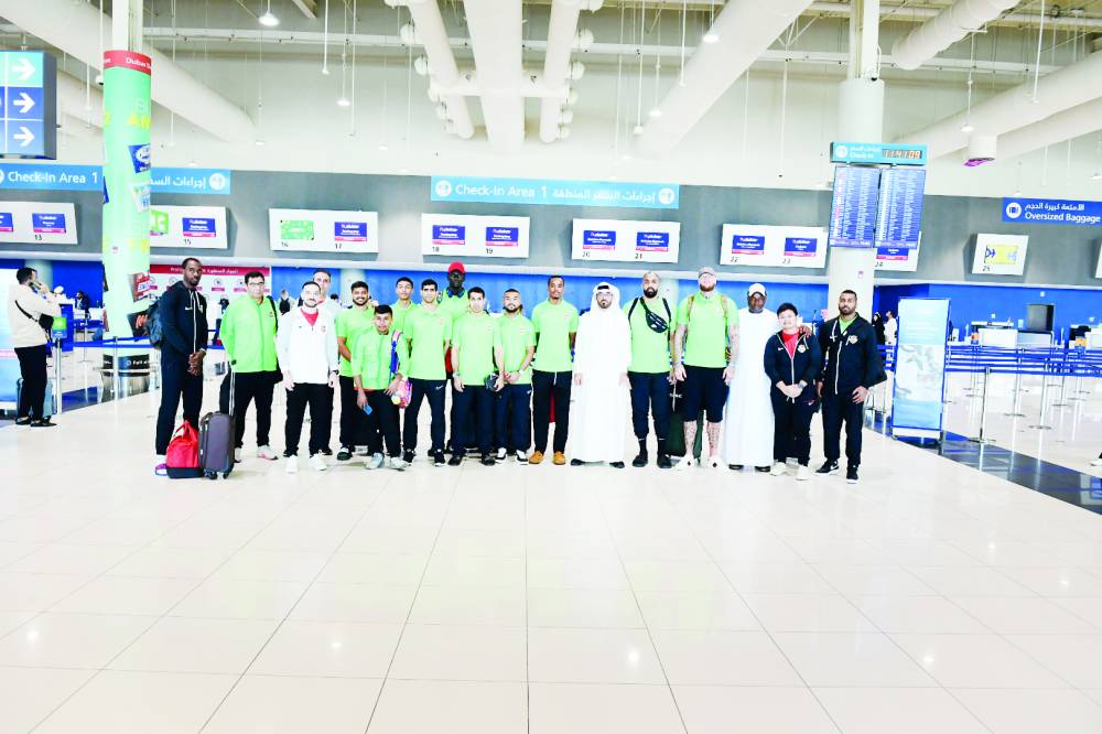 بعثة سلة شباب الأهلي 