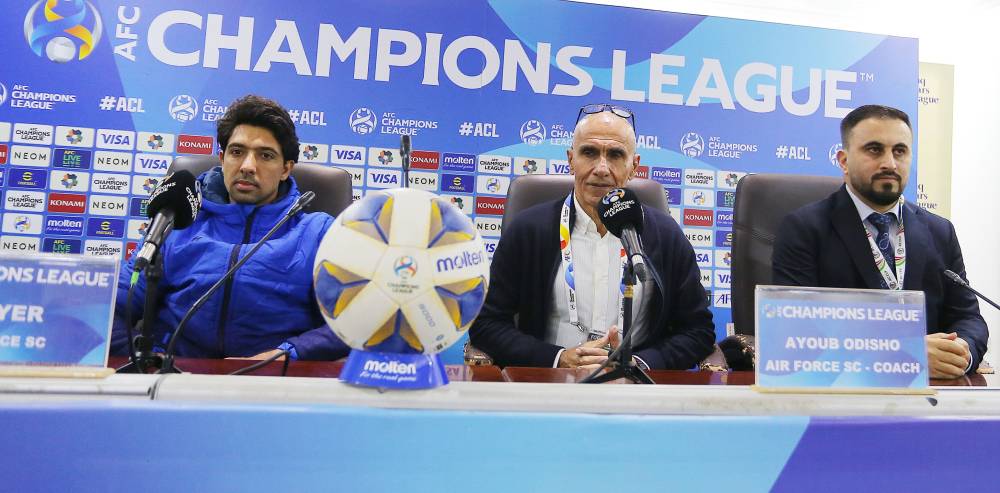 أوديشو: نشعر بالإحباط لعدم تأهل الجوية في دوري أبطال آسيا