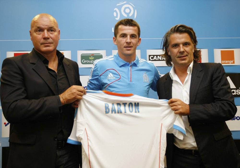 بارتون بعد التوقيع مع مرسيليا