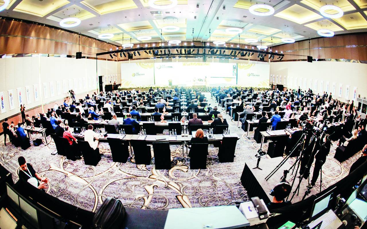 من اجتماعات سابقة لكونجرس الاتحاد الدولي للملاكمة