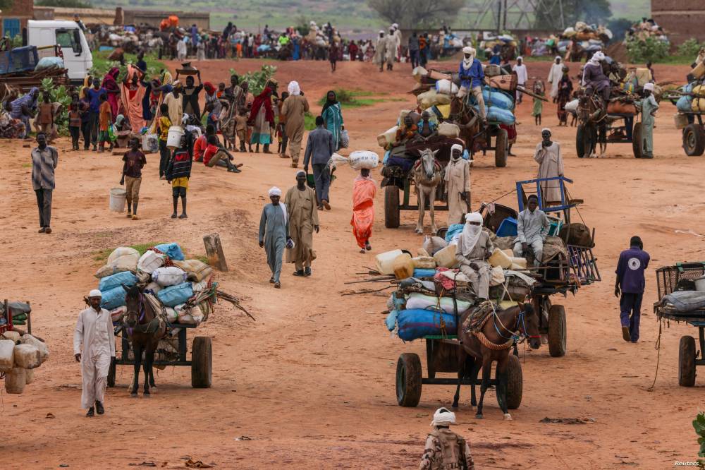 ملايين السودانيين نزحوا جراء الحرب 