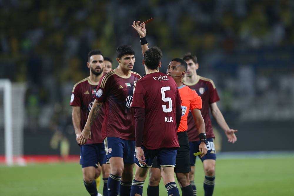 مباراة الوحدة والوصل في دوري ادنوك للمحترفين