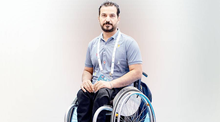 إياد قاسم رئيس وفد العراق